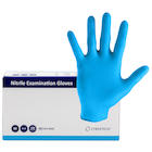 100 Stück: Nitril-Handschuhe puderfrei, blau 100 Stück: Nitril-Handschuhe puderfrei, blau